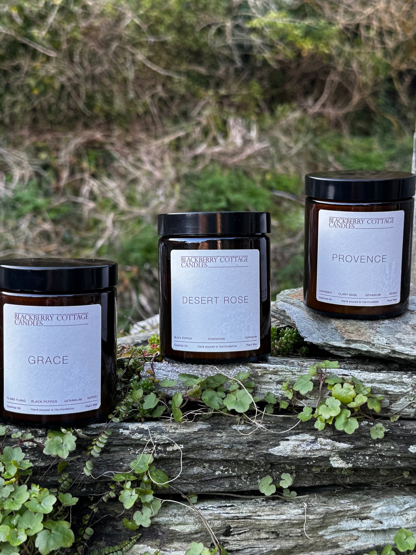 TRIO: FLORAL 150g each
