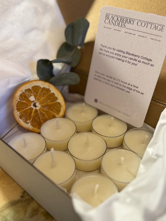 ESSENTIAL OIL TEA LIGHTS